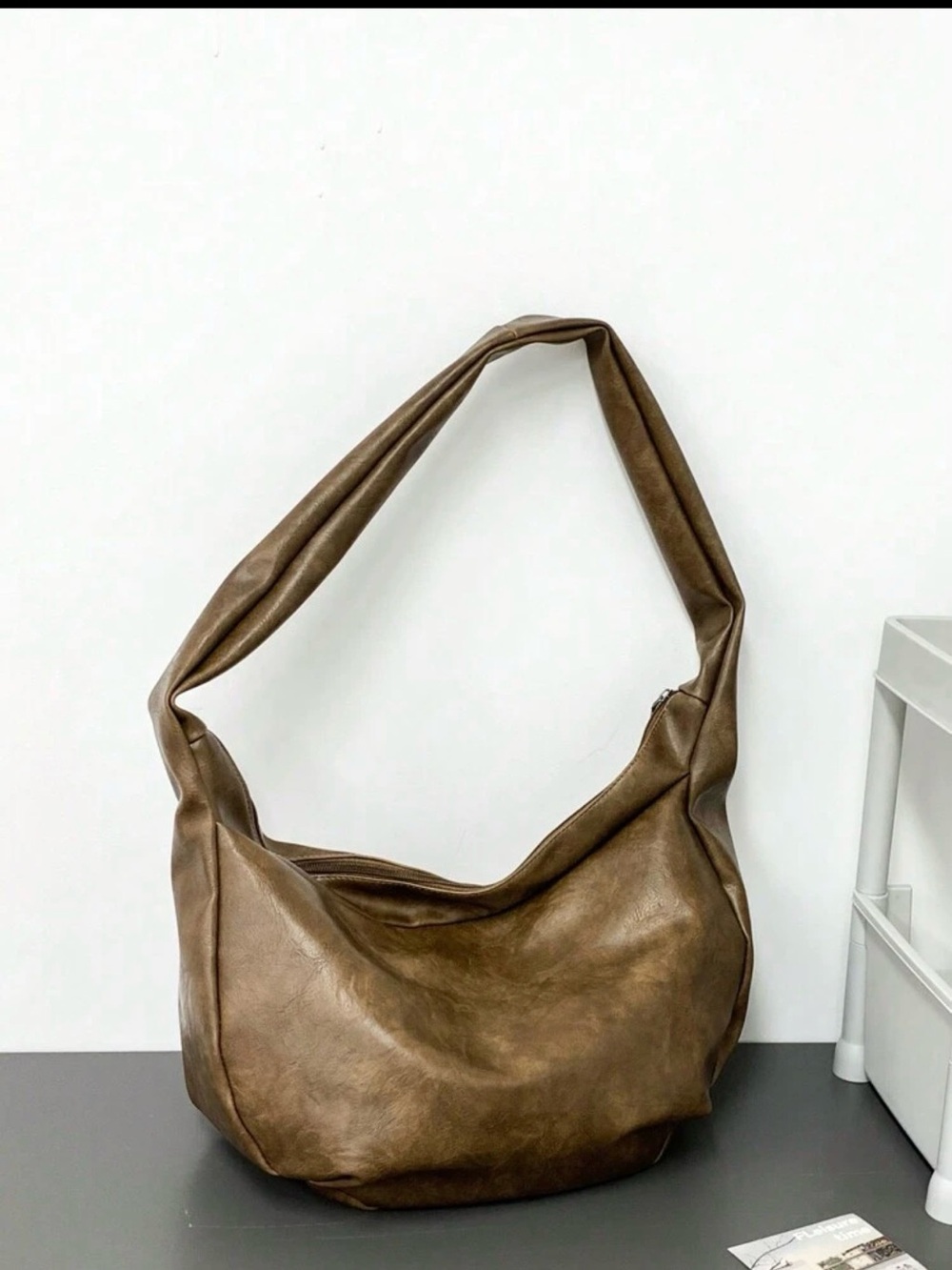 NEW - Soft Cropped Hobo Shoulder Bag